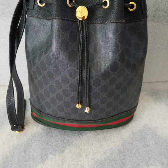 RARE AUTHENTIC Vintage Gucci Bucket Bag - Picture 1 of 9